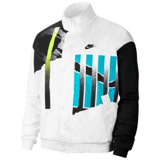 Nike Men's NY Challenge Court Jacket - White/Neo Teal