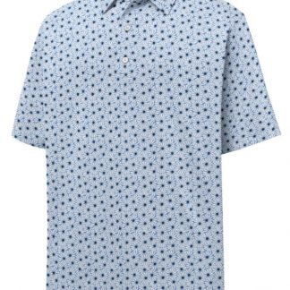 Lisle Daisy Print Polo