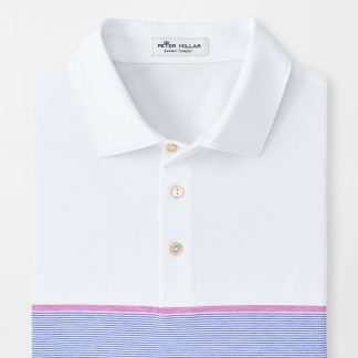 Harvest Stripe Performance Jersey Polo