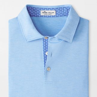 Solid Mélange Performance Jersey Polo