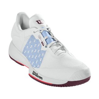 Wilson Women's Kaos Swift - WHITE / CHAMBRAY BLUE / FIG