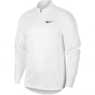 Nike Men's Challenger 1/4 Zip Longsleeve - White