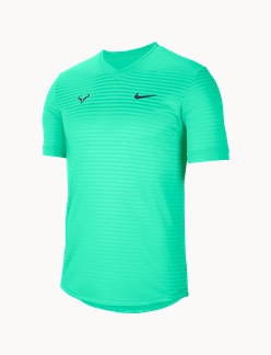 Nike Men's RAFA CHALLENGER TOP - GREEN