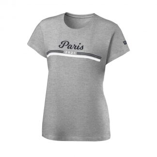 Wilson Women's Paris Tee - Gray